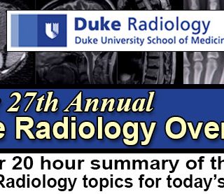 Meetings By Mail Duke Radiology - 27th Annual Duke Radiology Overview 2017