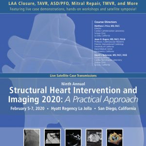Scripps 9th Annual Structural Heart Intervention and Imaging 2020 A Practical Approach