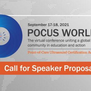 Point-of-Care Ultrasound Certification Academy World Virtual Conference 2021