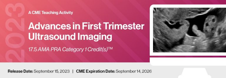 DocmedED 2023 Advances in First Trimester Ultrasound Imaging - Course ...