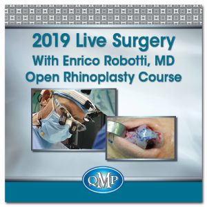 Quality Medical Publishing 2019 Live Surgery With Enrico Robotti Open Rhinoplasty Course 2020