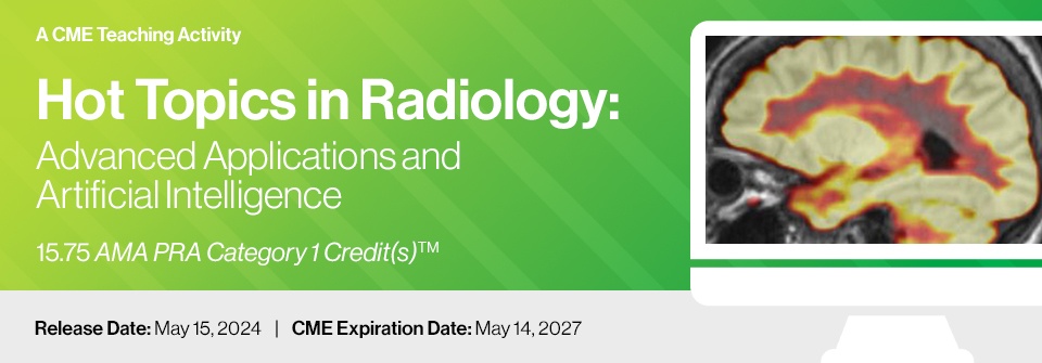 DocmedED 2024 Hot Topics in Radiology Advanced Applications and Artificial Intelligence