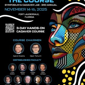 Bringing You The Masters Preservation Rhinoplasty The Course Symposium & Cadaver Lab 3rd Annual 2025