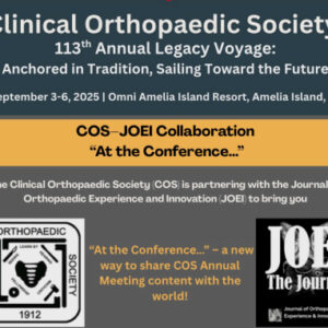 Clinical Orthopaedic Society 113th Annual Meeting 2025