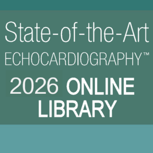 American Society of Echocardiography State-of-the-Art Echocardiography Online Library 2026