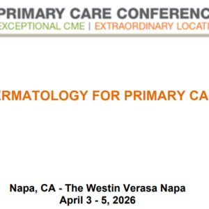 MER Primary Care Conferences Dermatology for Primary Care Apr 03-05, 2026