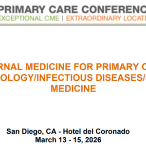 MER Primary Care Conferences Geriatric Medicine for Primary Care Cardio ID Sleep Mar 13-15, 2026