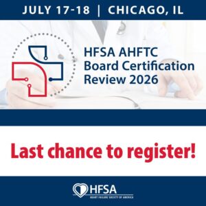 Heart Failure Society of America AHFTC Board Certification Review 2026