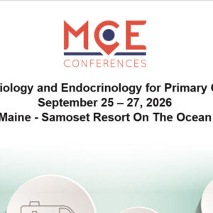 MCE Conferences Cardiology and Endocrinology for Primary Care Sep 25, 2026 - Sep 27, 2026