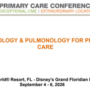 MER Primary Care Conferences Cardiology & Pulmonology for Primary Care Sep 04-06, 2026