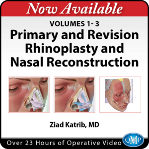 Quality Medical Publishing Primary and Revision Rhinoplasty and Nasal Reconstruction, Volumes 1-3 2026