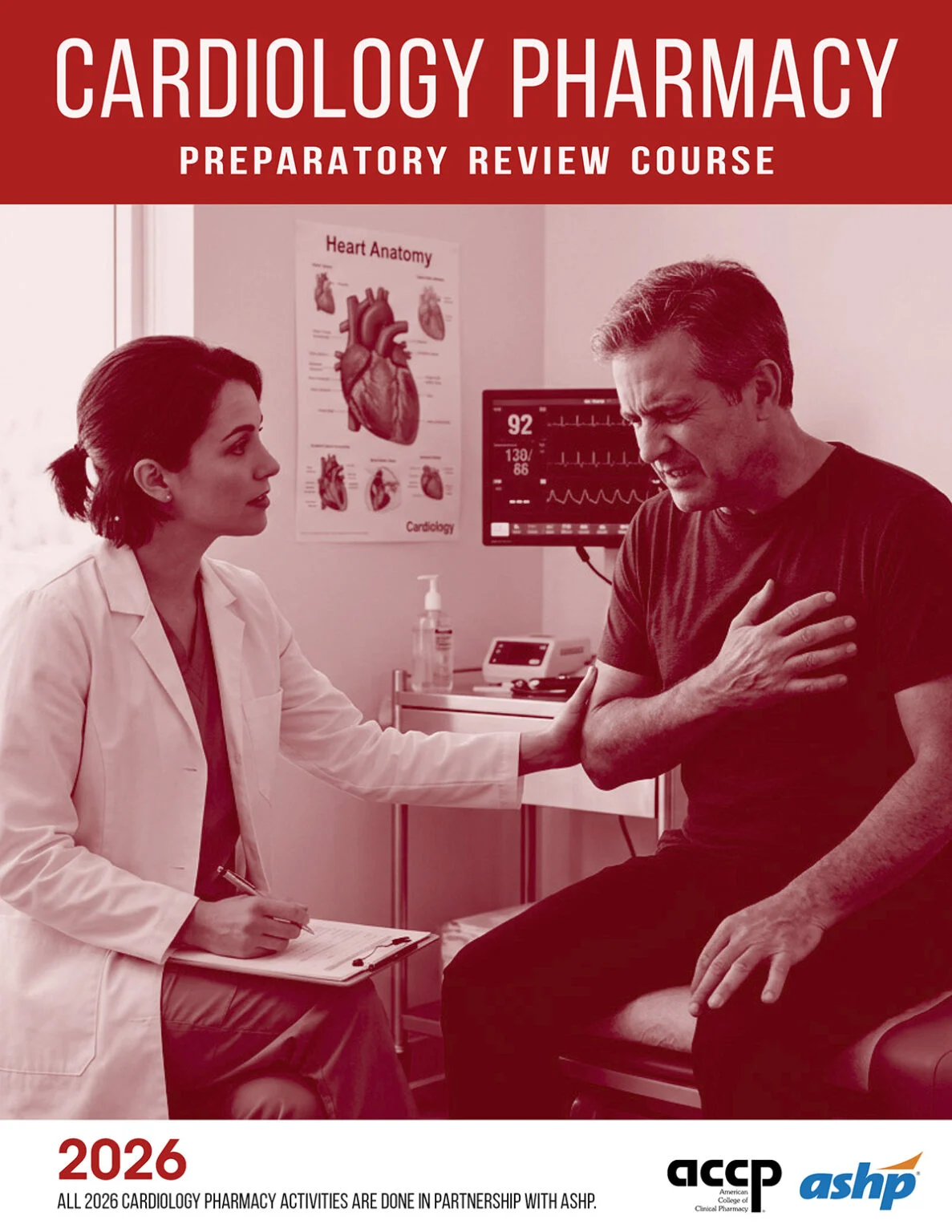 American College of Clinical Pharmacy ACCP-ASHP Cardiology Pharmacy Preparatory Review Course 2026