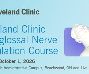 Cleveland Clinic Hypoglossal Nerve Stimulation Course 2026
