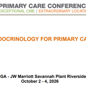 MER Primary Care Conferences Endocrinology for Primary Care Oct 02-04, 2026
