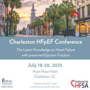 Medical University of South Carolina Charleston HFpEF Conference 2025