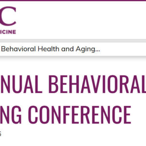 UPMC 15th Behavioral Health & Aging Conference 2026